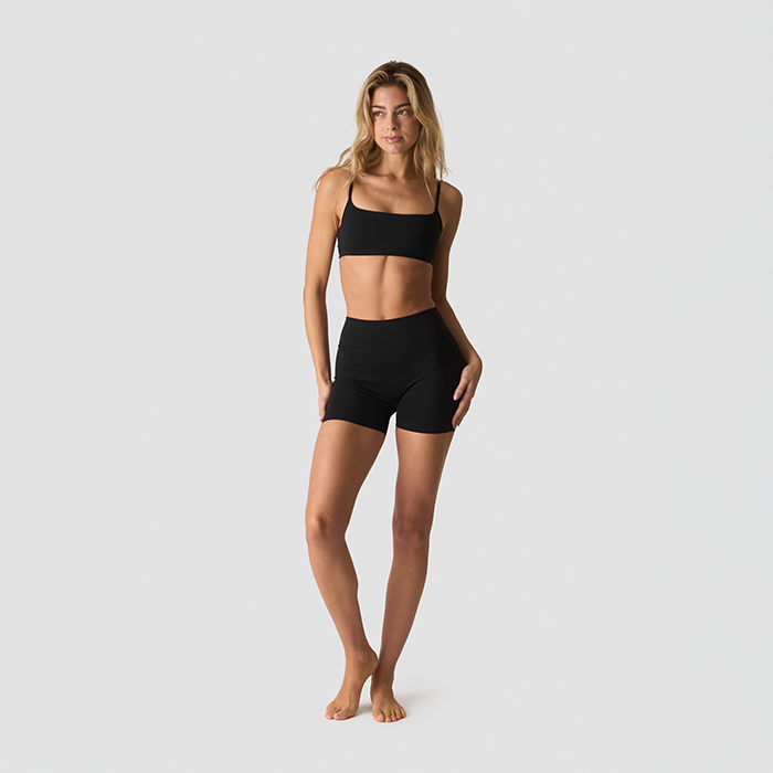 Nimble Midi Shorts Musta