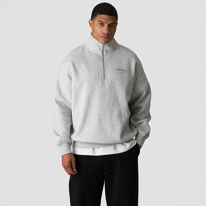 Everyday 1/4 Zip Paita Harmaa