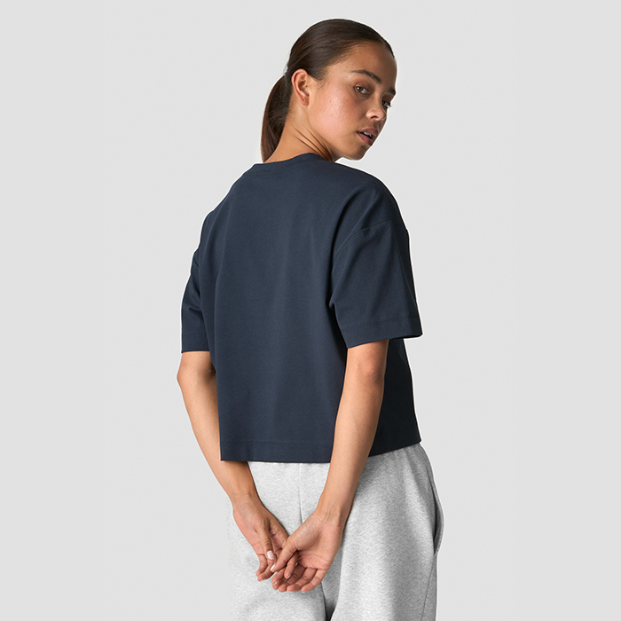 Everyday Cropped T-paita Sininen  