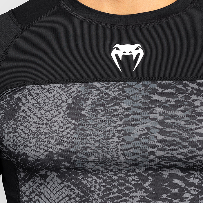 Venum G-Fit Scales Rashguard Musta Harmaa