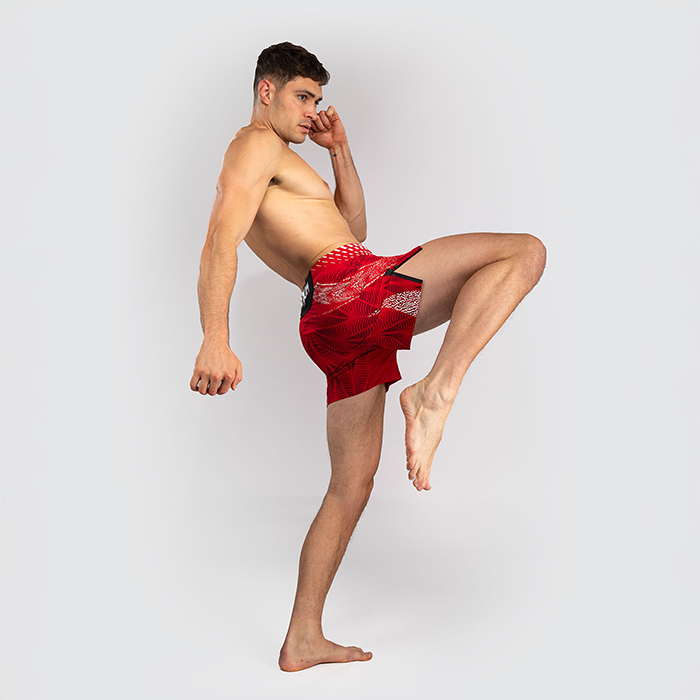 UFC Zenith by Venum Fight Night Fightshortsit Lyhyt malli Punainen
