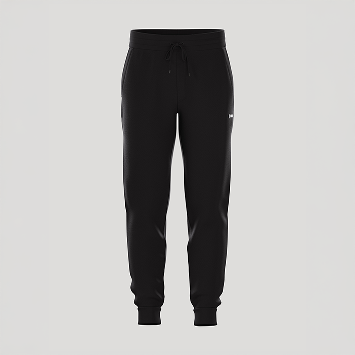 Essential Tapered Collegehousut Musta