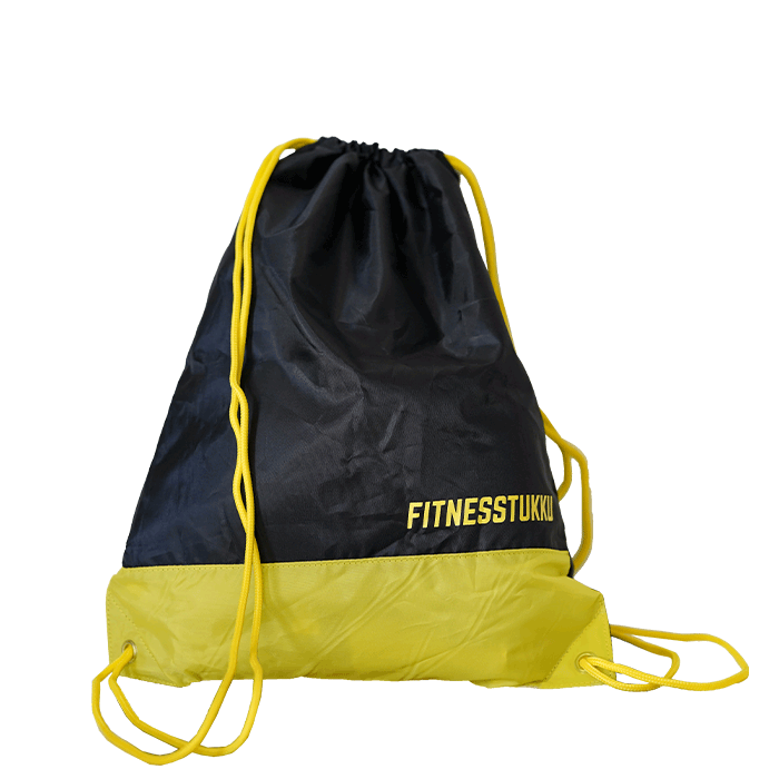 Fitnesstukku Stringbag Black/Yellow