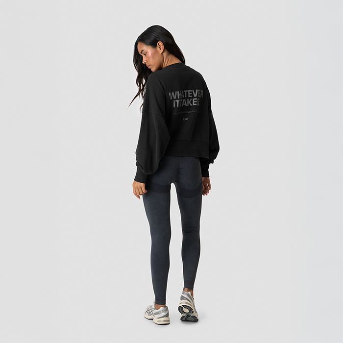 Essence Oversized Collegepaita Musta