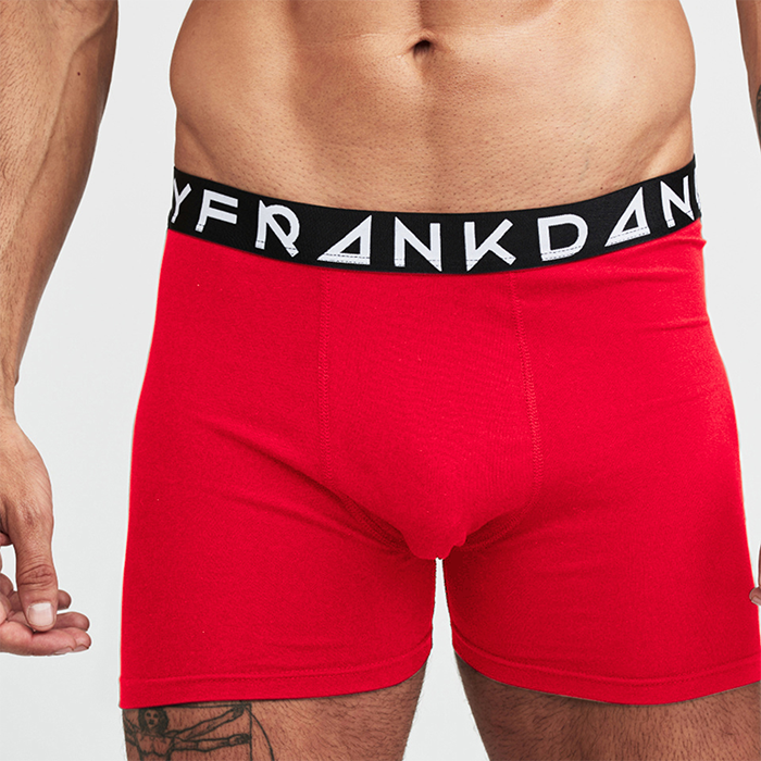 Bokserit 5 pack Punainen
