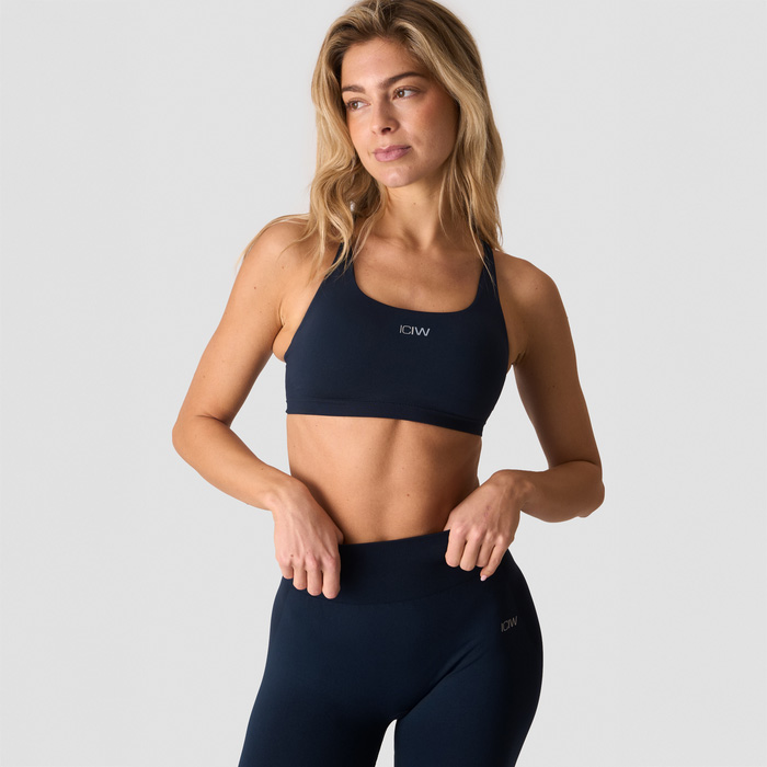 Smooth Seamless Urheiluliivit Tummansininen
