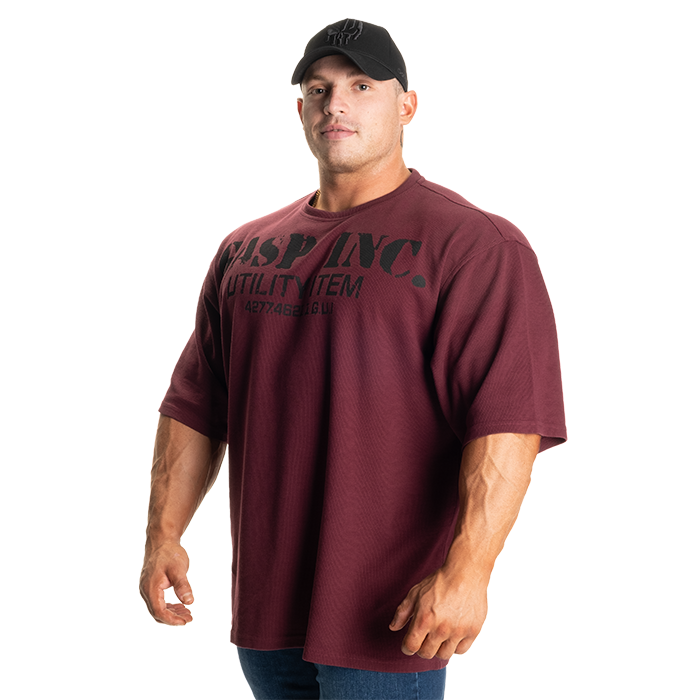 Iron Thermal Tee, Maroon