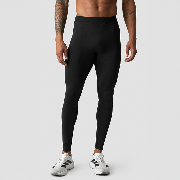 Essential Saumattomat Leggingsit Musta