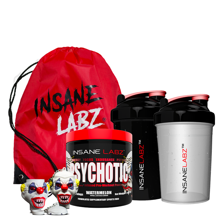 Psychotic Pre-Workout 35  servings + free Insane Product