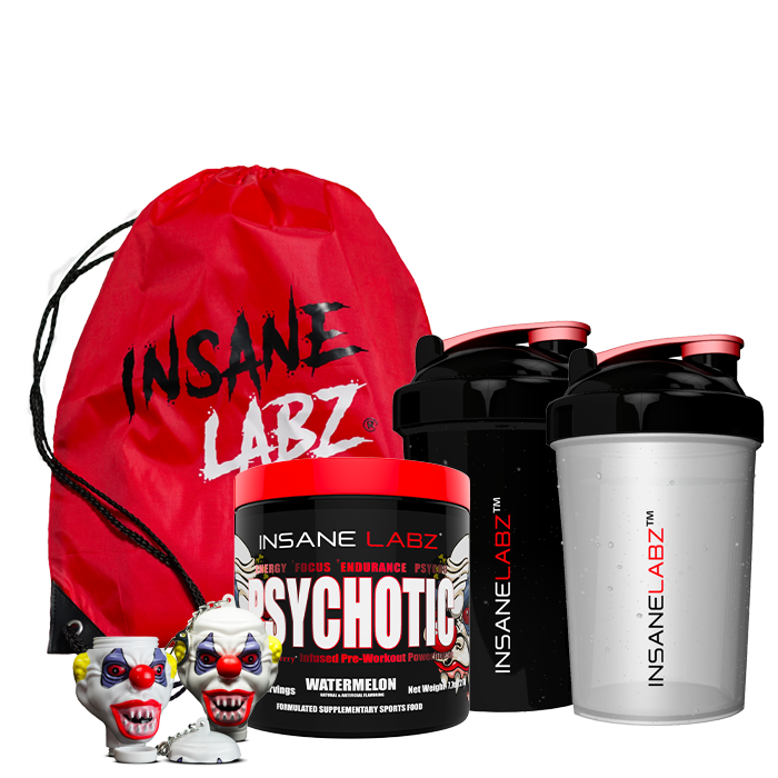 Psychotic Pre-Workout, 35  servings + free Insane Product