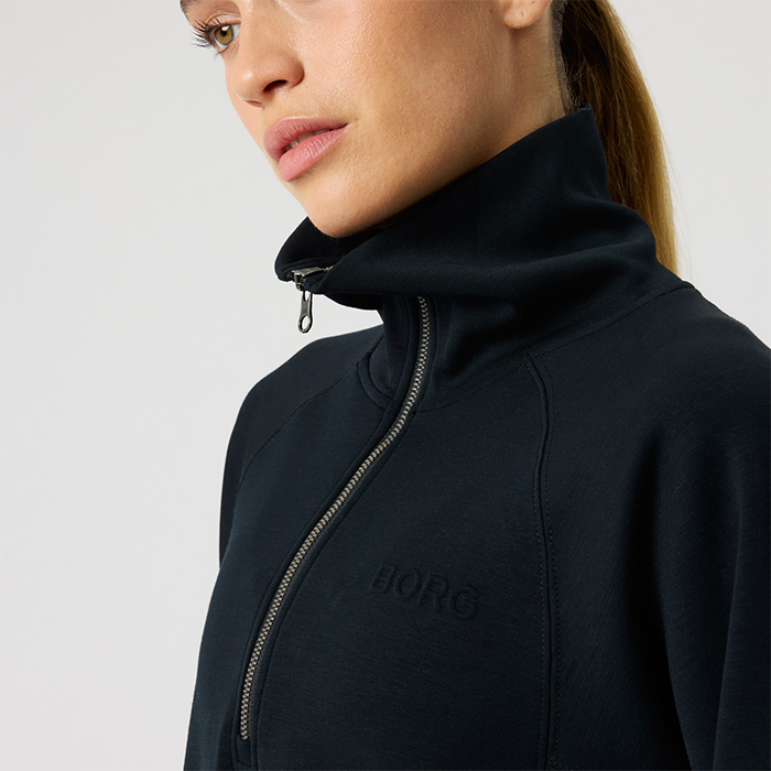 Studio Soft Half-Zip Collegepaita Musta