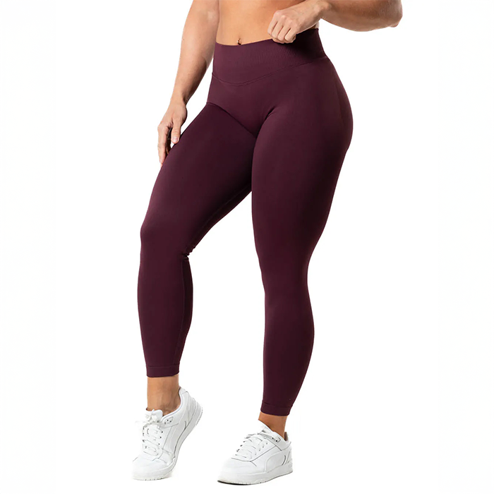 Aura Seamless Scrunch Trikoot Punainen