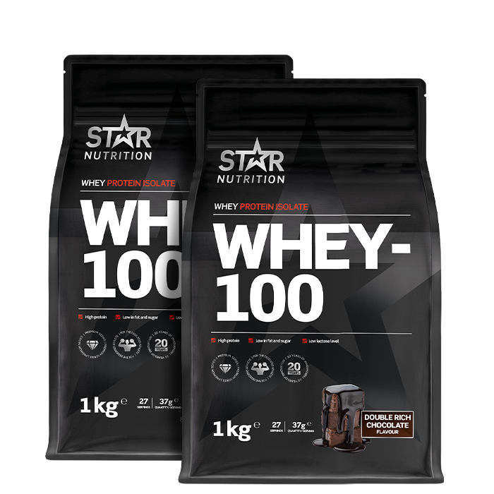 Star Nutrition Whey-100 Mix&Match 2×1 kg