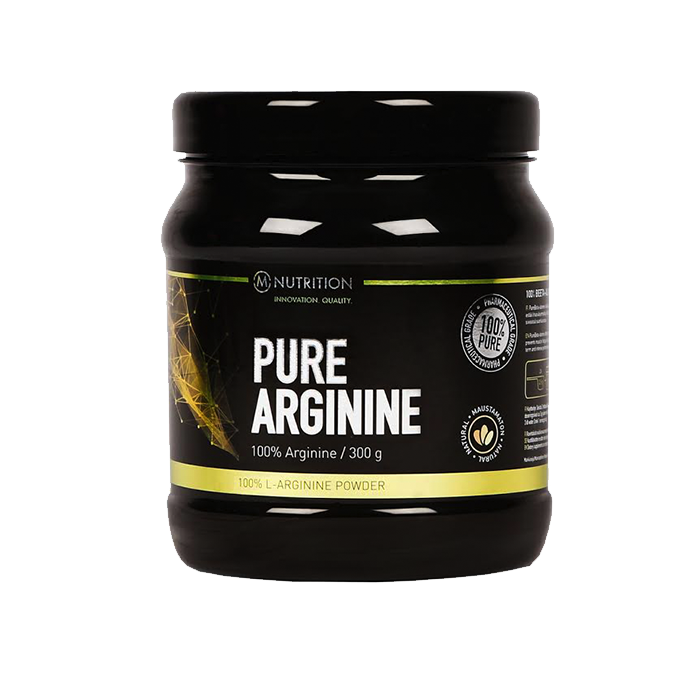 Pure Arginine L-arginiini ilman makua 300 g