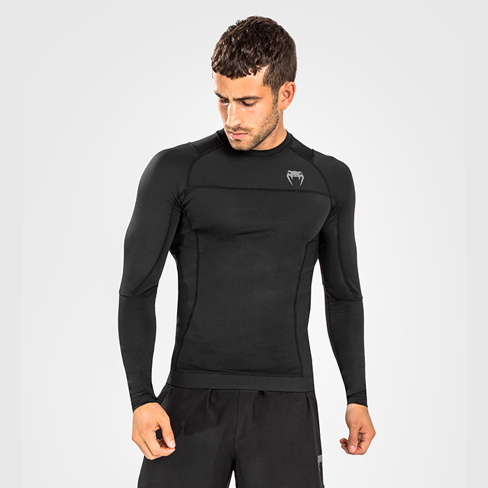 G-Fit Air Rashguard Pitk&auml;hihainen Musta