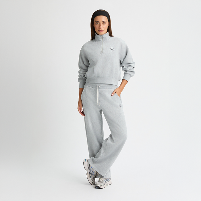 Sweat Leve&auml;t Housut Harmaa