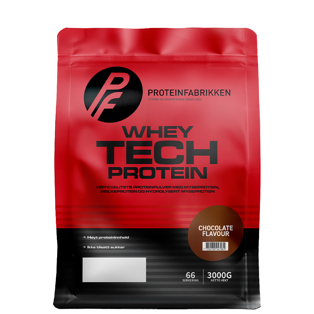 Whey Tech Protein, 3000 g sjokolade