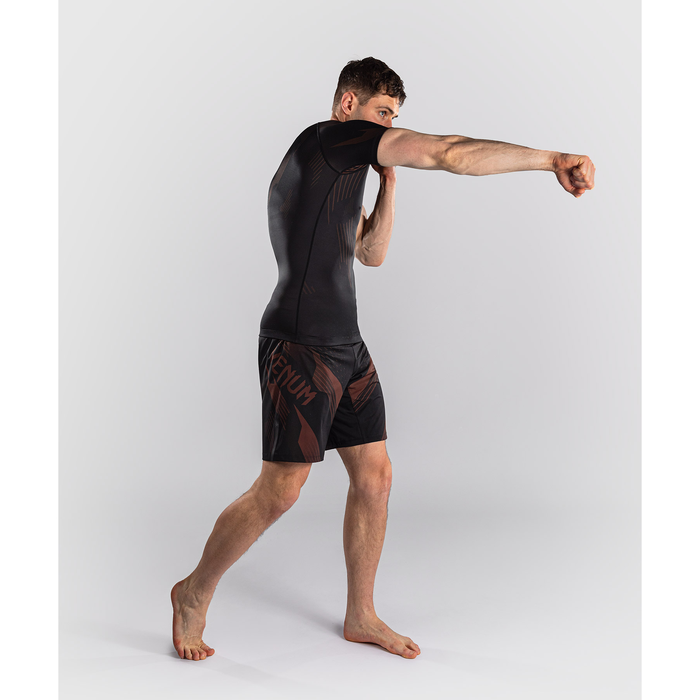 Venum NO-GI 6.0 Lyhythihainen Rashguard Musta/Ruskea