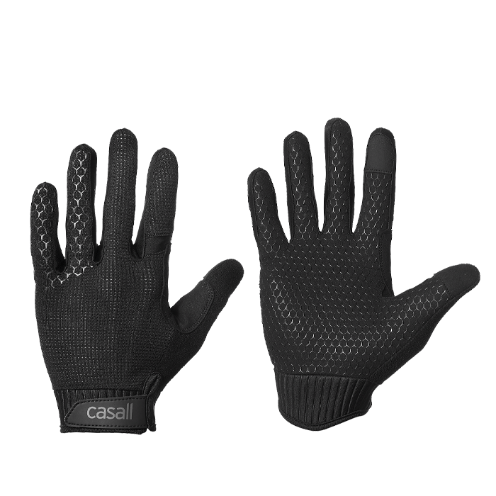 Exercise Glove Long fingers Black