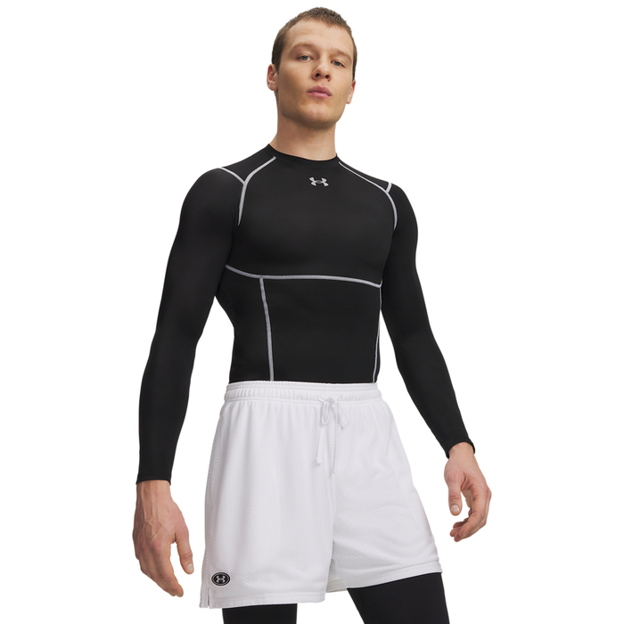 HeatGear Elite Kompressiopaita Pitk&auml;hihainen Musta