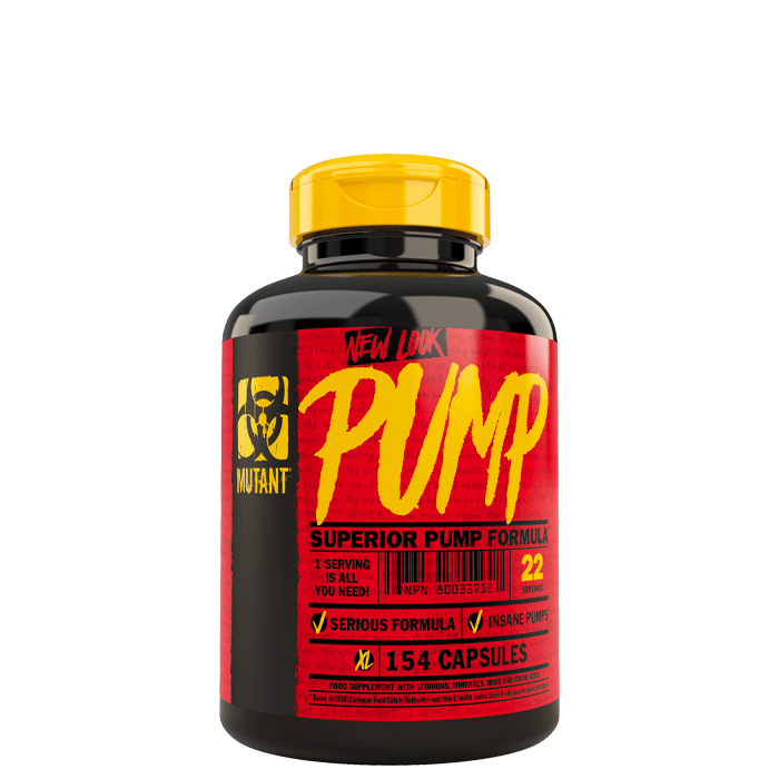 Mutant Pump 154 caps