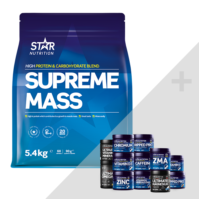 Star Nutrition Supreme Mass 5.4 kg + Bonus Product!