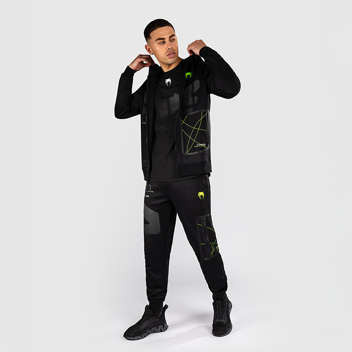 Training Camp 4.0 Hoodie Musta Vihre&auml;