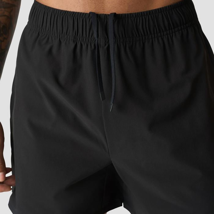 Training Shorts 5", Musta
