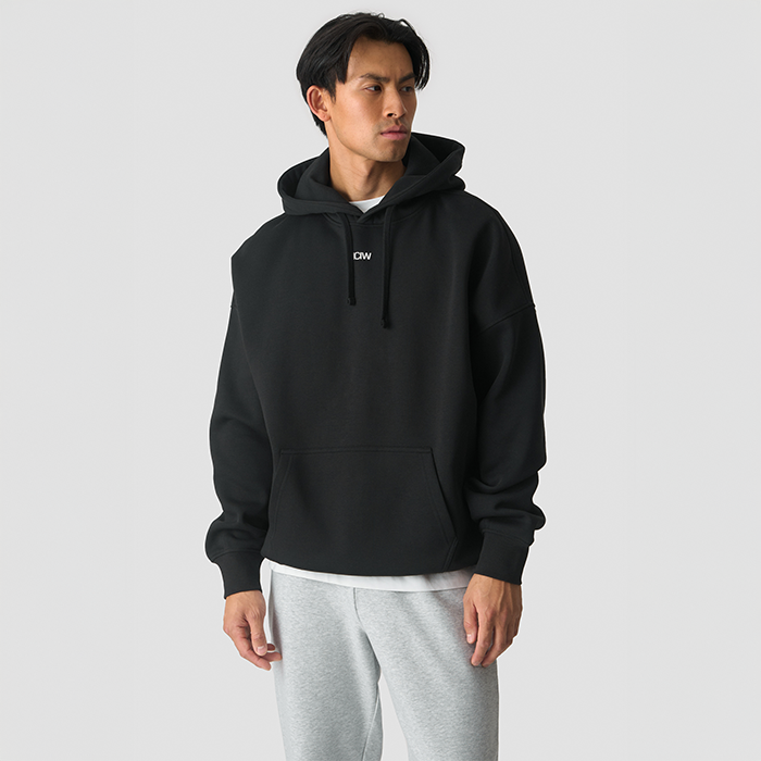 Everyday Relaxed Huppari Print Musta