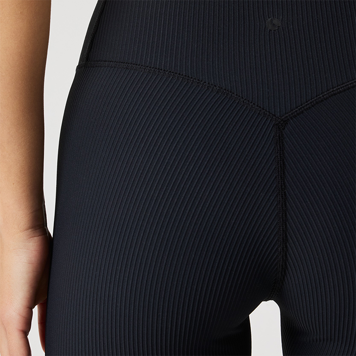 Studio Ribbed Trikoot Musta