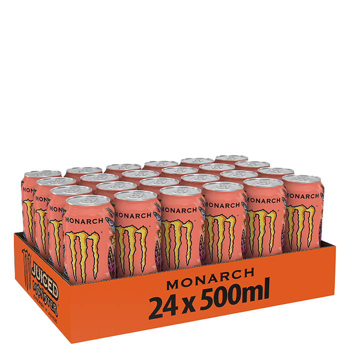 24 x Monster Energy, 50 cl, Juiced Monarch
