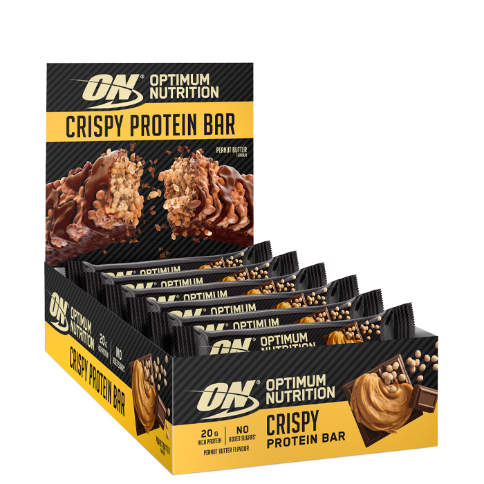 Optimum Nutrition 10 x Optimum Protein Crisp Bar 65 g