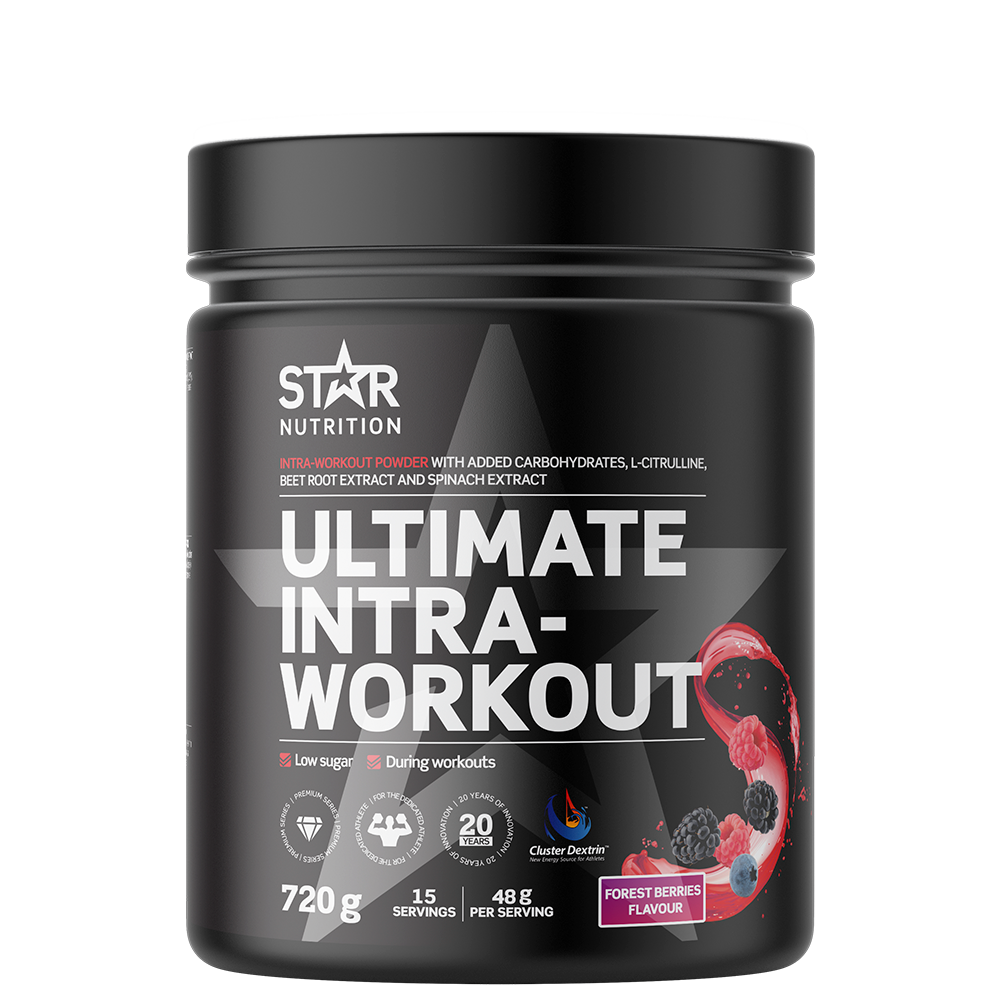 Ultimate Intra Workout hiilihydraattijauhe 720 g forest_berries