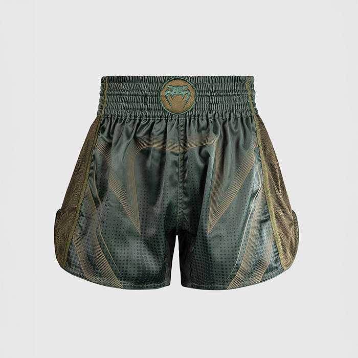 Venum Stealth Muay Thai Shorts Khaki Vihre&auml;