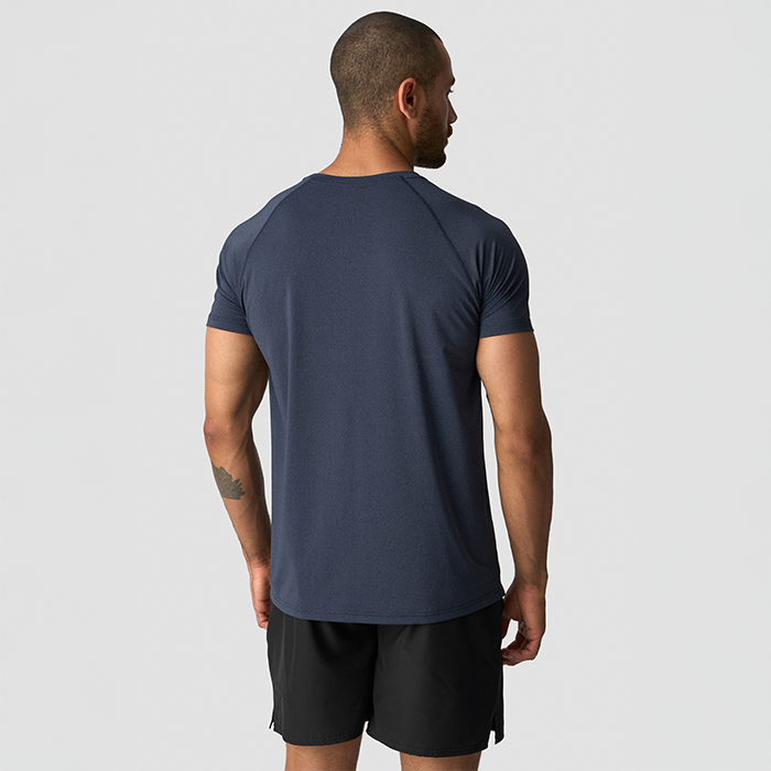 Workout Melange T-paita Sininen
