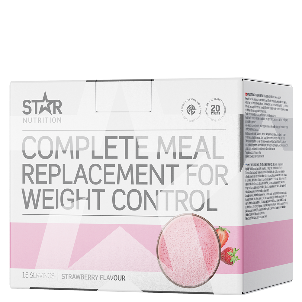 Complete Meal Ateriankorvike painonhallintaan 15 annosta jordgubb