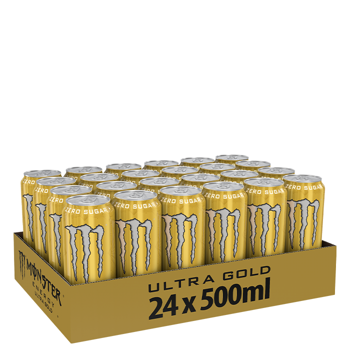 24 x Monster Energy Ultra 50 cl Gold