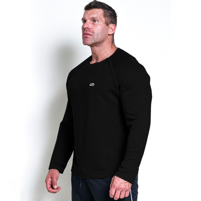 Chained Nutrition Gear Chained L/S Thermal Sweat Black