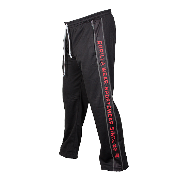 Gorilla Wear Functional Mesh Pants Black/Red