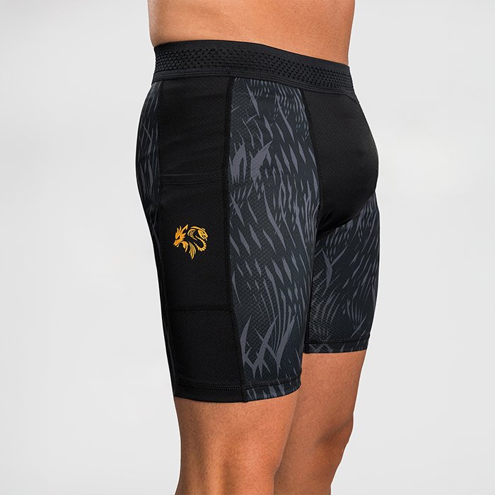 Venum X Chimaev Wild Borz Vale Tudo Shorts Musta Harmaa