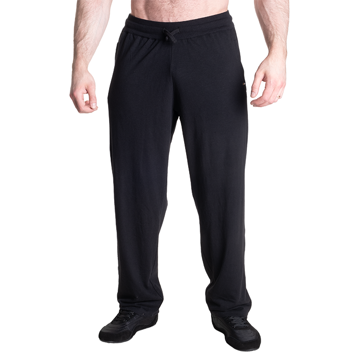 Gasp Sweatpants Short Length Black/White
