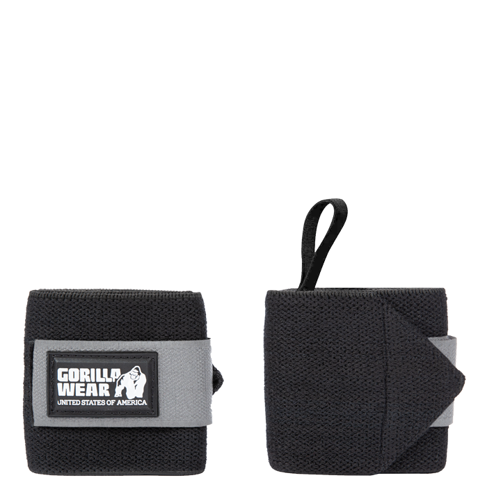 Wrist Wraps Basic Musta/Harmaa