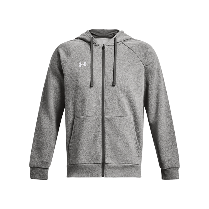 UA Rival Fleece FZ Huppari Harmaa