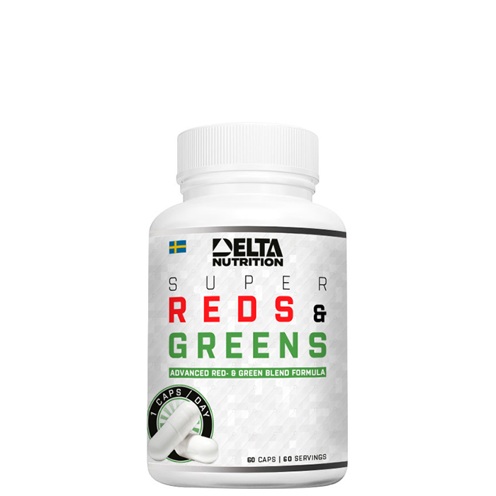 Delta Nutrition Super Reds & Green 60 caps