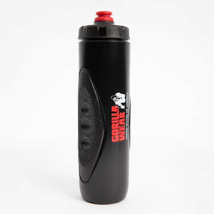 Gorilla Wear Grip Sports Bottle Black