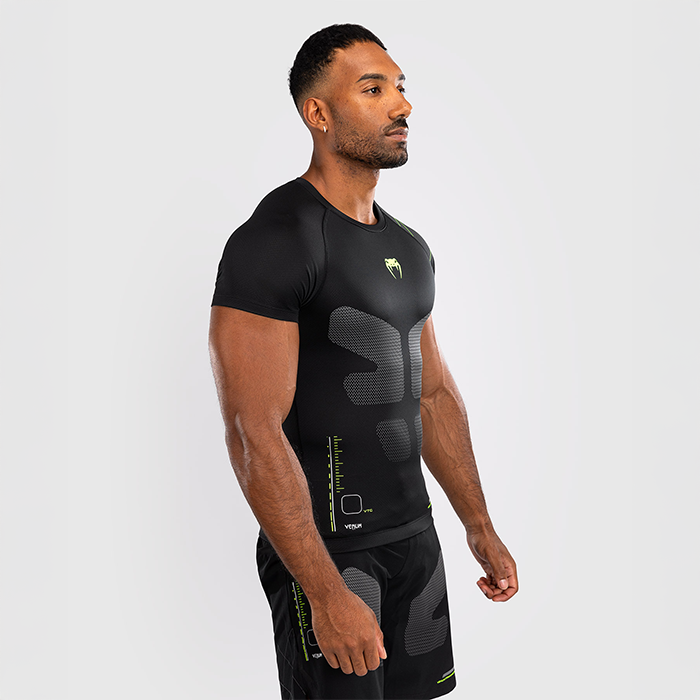 Training Camp 4.0 Rashguard Lyhythihainen Musta Vihre&auml;