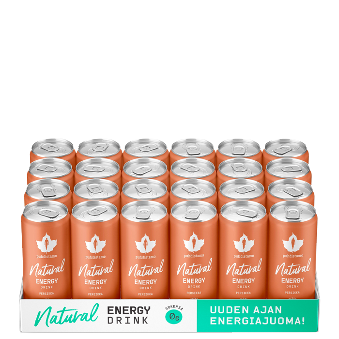 24 x Natural energy drink, 330ml