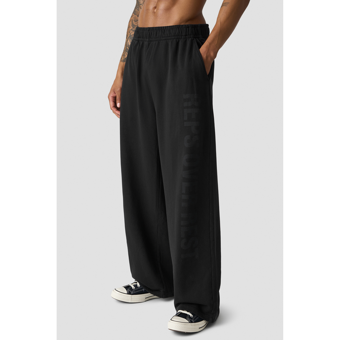 Grit Wide Pants, kivipesty musta