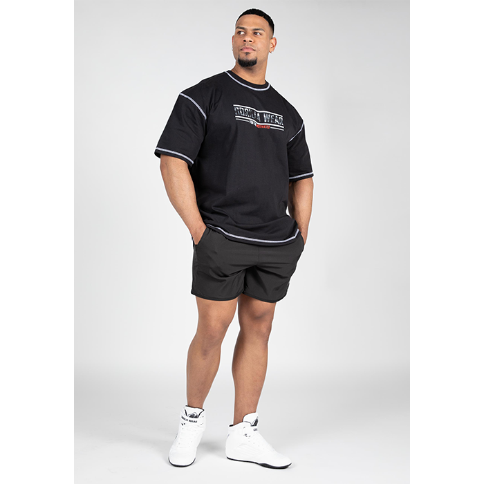 Saginaw Oversized T-Shirt, Black