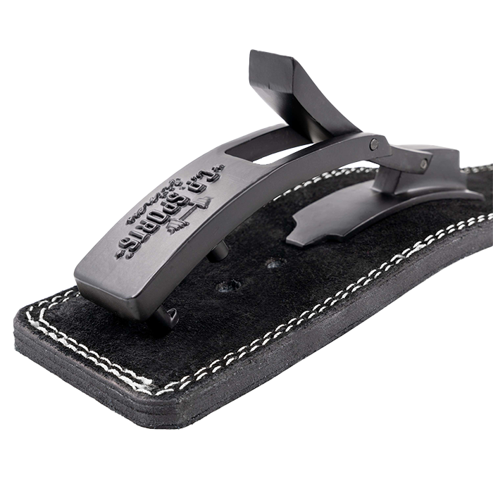 Powerlifting Lifting Belt Quick Buckle Musta